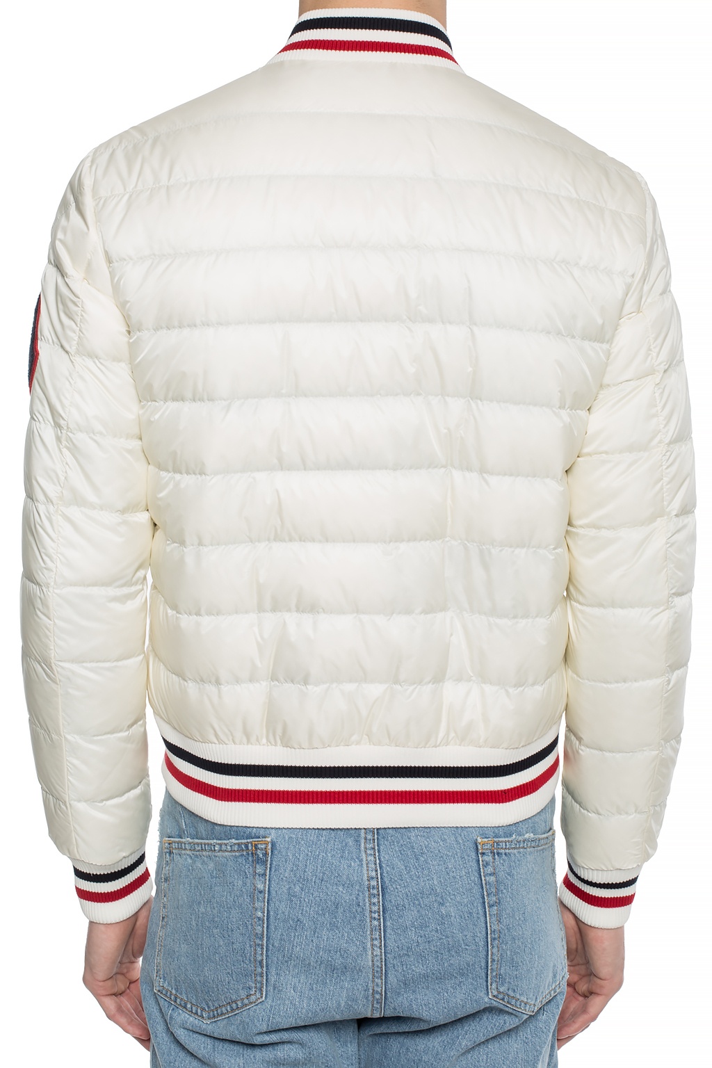 White Deltour quilted down jacket Moncler Vitkac Australia